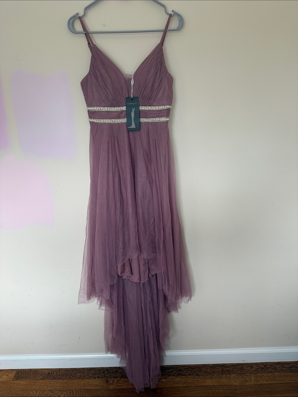 Ever Pretty Purple Orchid High-Low Dress size Small 4 - Picture 7 of 12